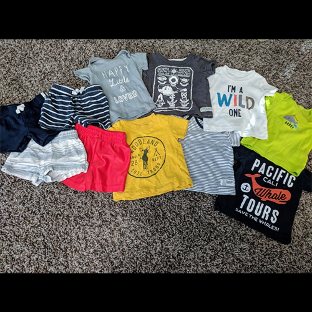 Baby Boys 3 Month T Shirt & Shorts Set